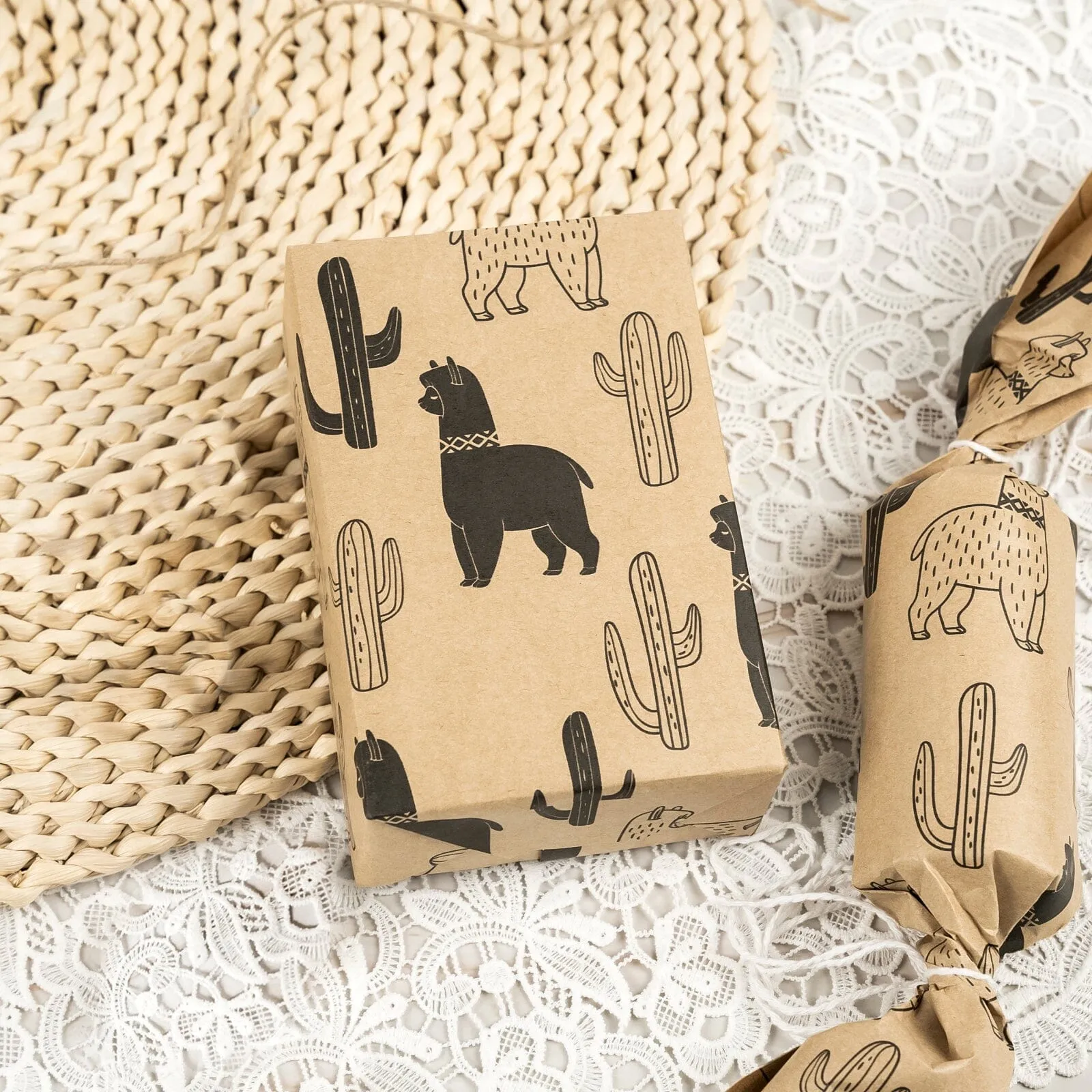 Alpaca Kraft Wrapping Paper