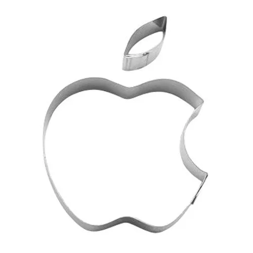 Apple Cookie Cutter with Bite 6.5cm