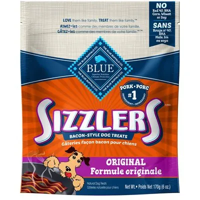 Blue Sizzlers Pork Treat 170g