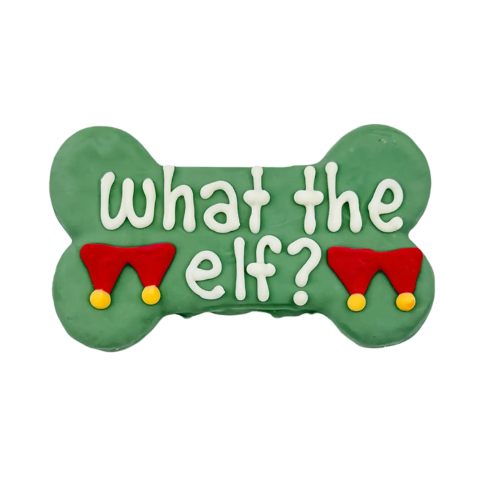 Bosco & Roxy's What the Elf? 6" Bone Holiday Gourmet Cookie