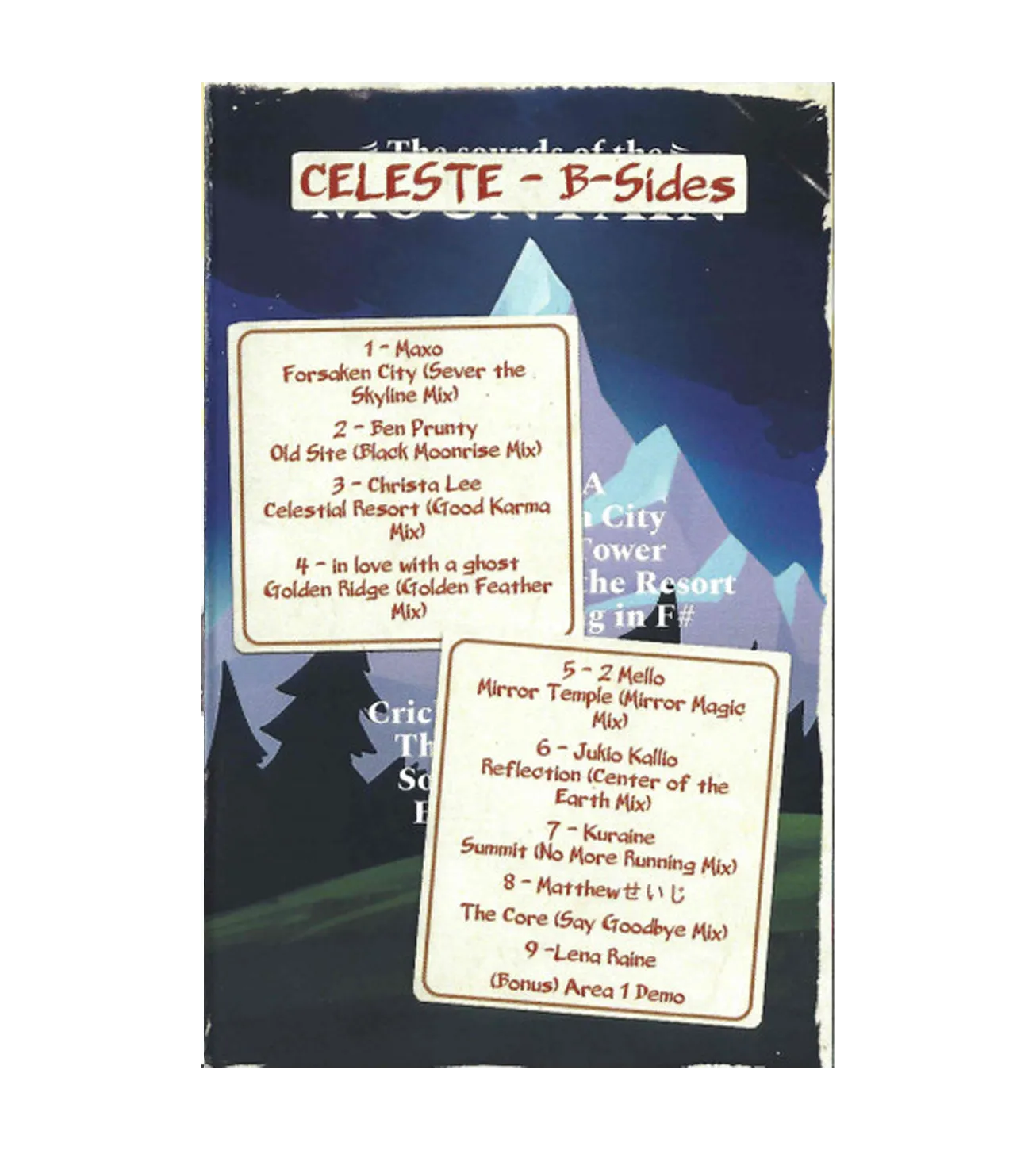 Celeste B-Sides - Cassette (Exclusive Variant)