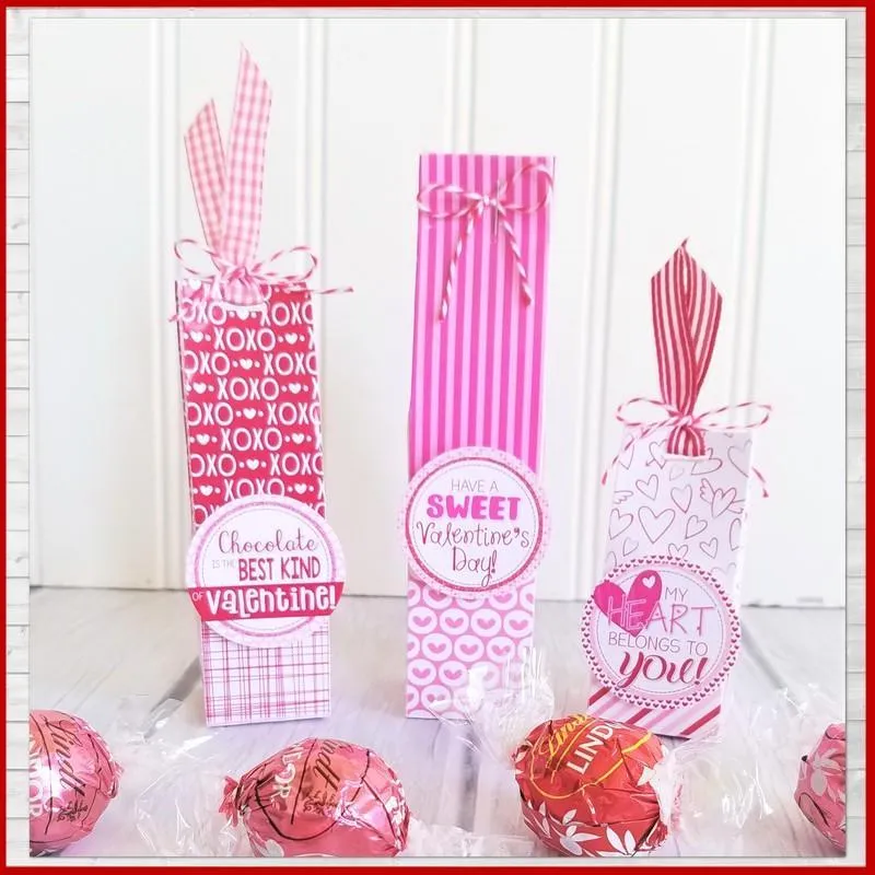 Chocolate Truffle Cartons & Tags {VALENTINE} PRINTABLE