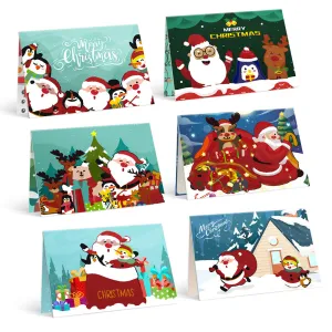 Christmas Card Set 4 - Paint by Numbers