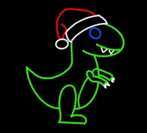 Christmas T-Rex