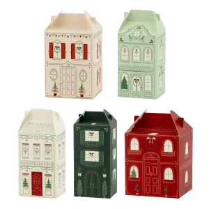 CHRISTMAS VILLAGE TREAT BOXES