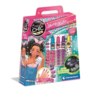 Clementoni Crazy Chic Shiny Nails Kit