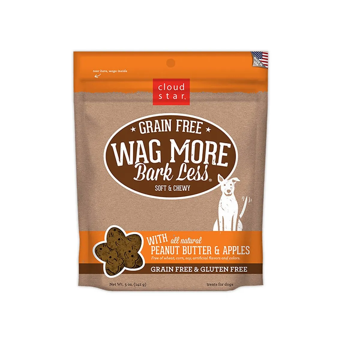 Cloud Star Wag More Bark Less Grain-Free Soft & Chewy Dog Treats