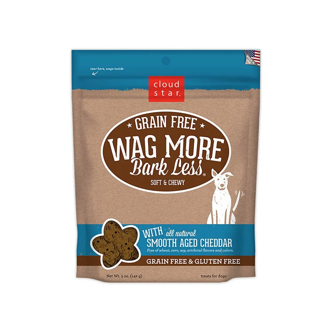 Cloud Star Wag More Bark Less Grain-Free Soft & Chewy Dog Treats