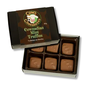 COWS Chocolates - COWnadian Mint Truffles