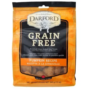 Darford Grain Free Pumpkin Recipe Oven-Baked Dog Treats