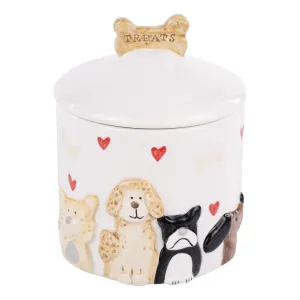 Dog Treats Canister