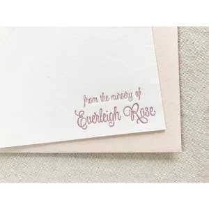 Everleigh - Letterpress Stationery