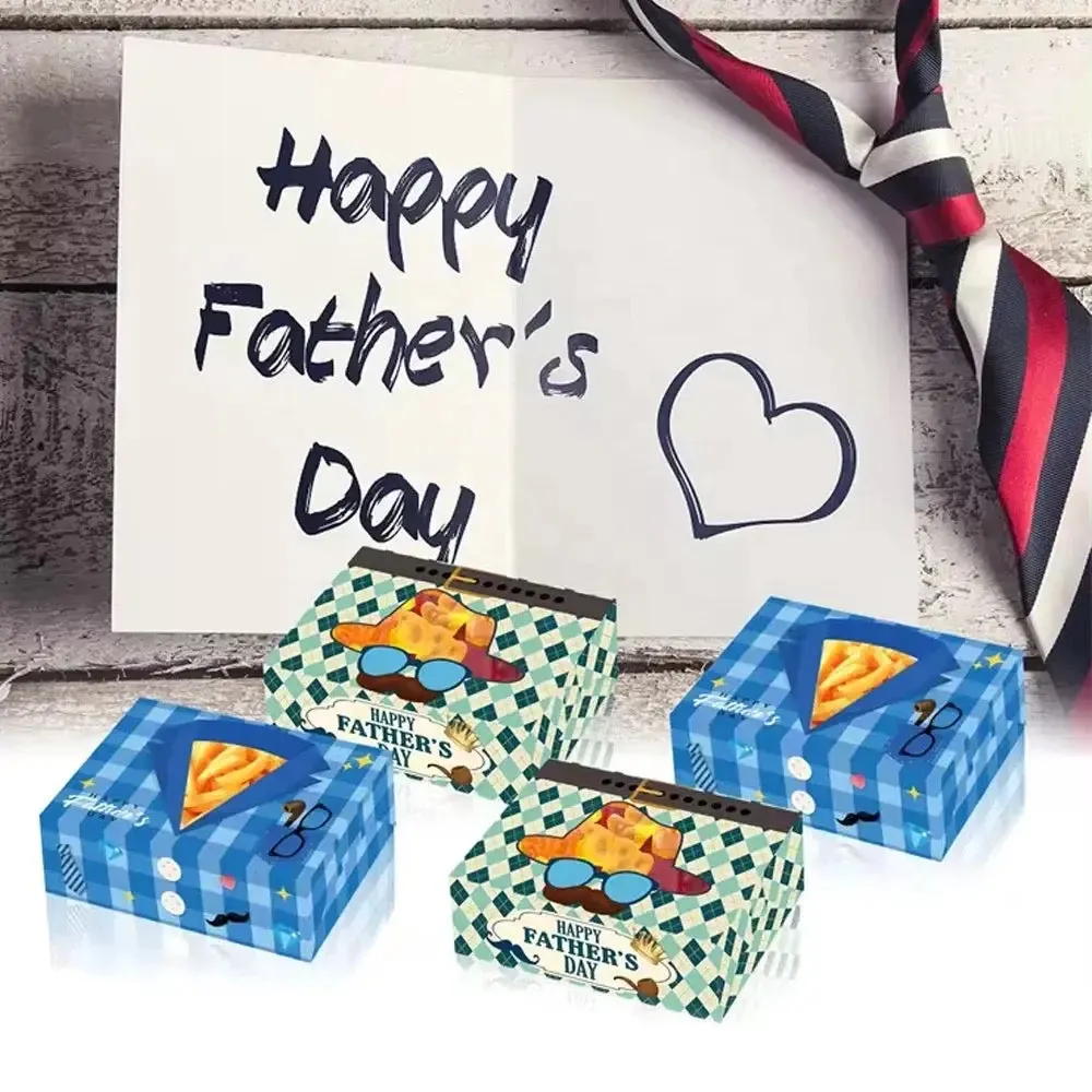 Fathers Day cookie gift bakery box x 12pc