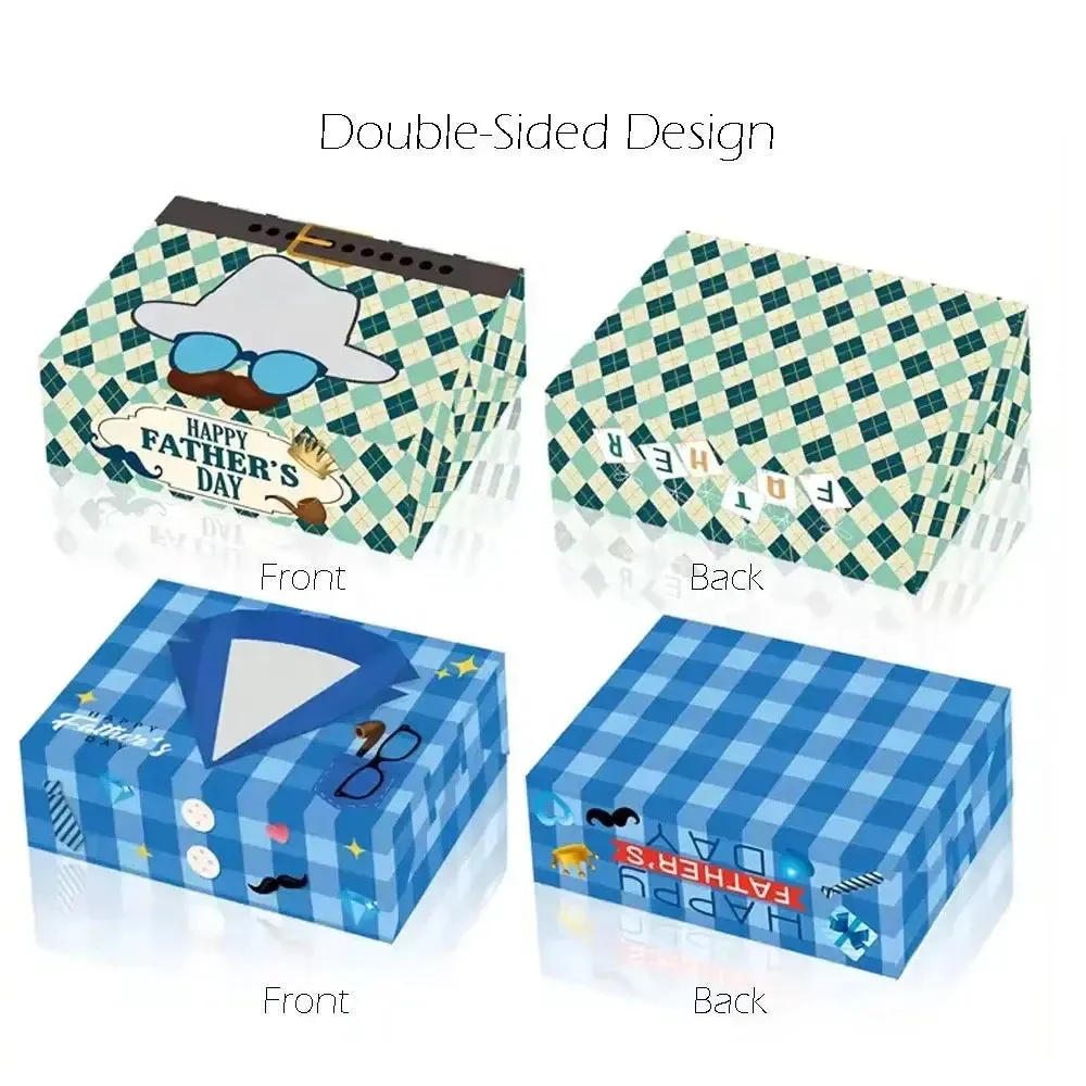 Fathers Day cookie gift bakery box x 12pc