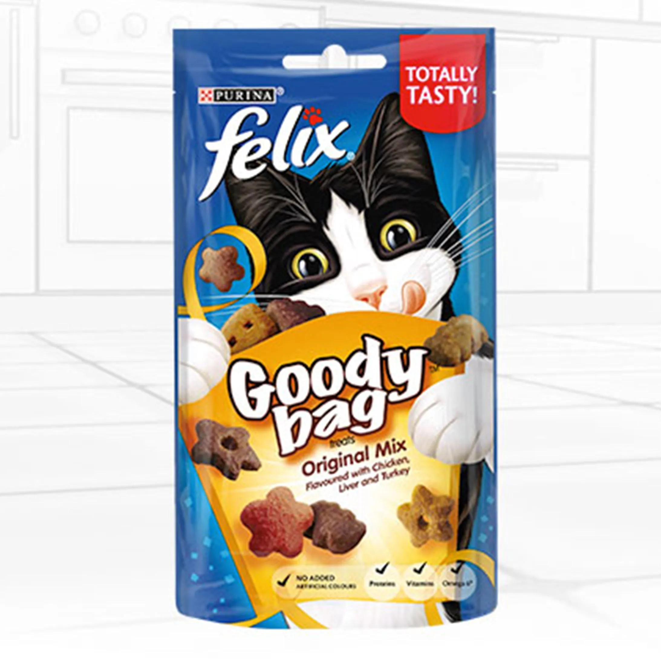 FELIX Goody Bag Original Mix Cat Treats 60g