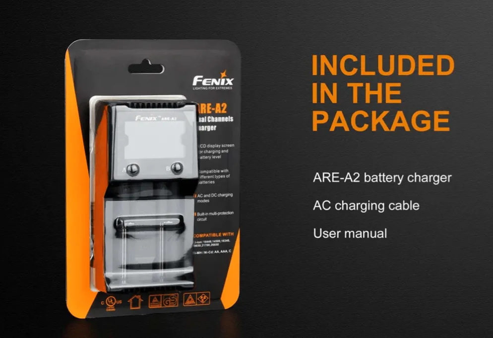 FENIX ARE-A2 BATTERY CHARGER