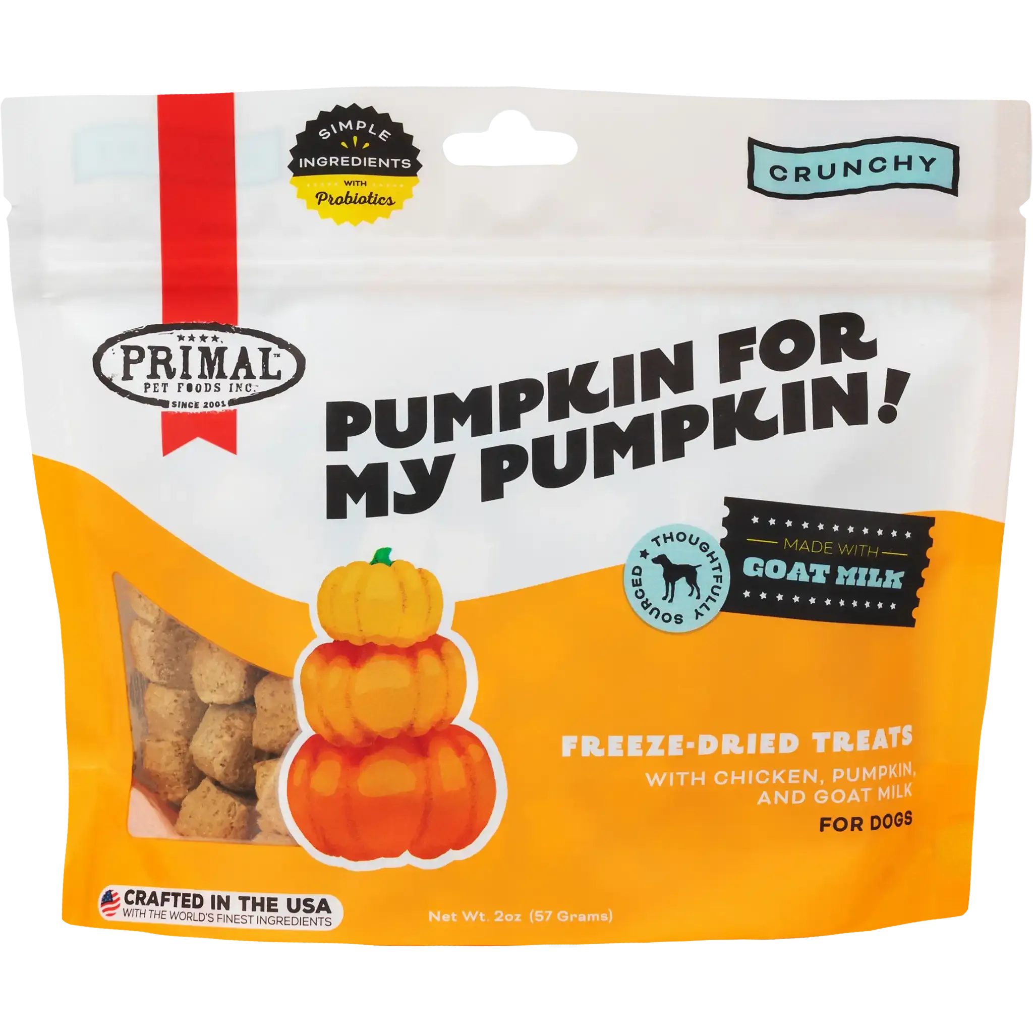 Freeze-Dried Raw Dog Treats <br> Pumpkin for My Pumpkin