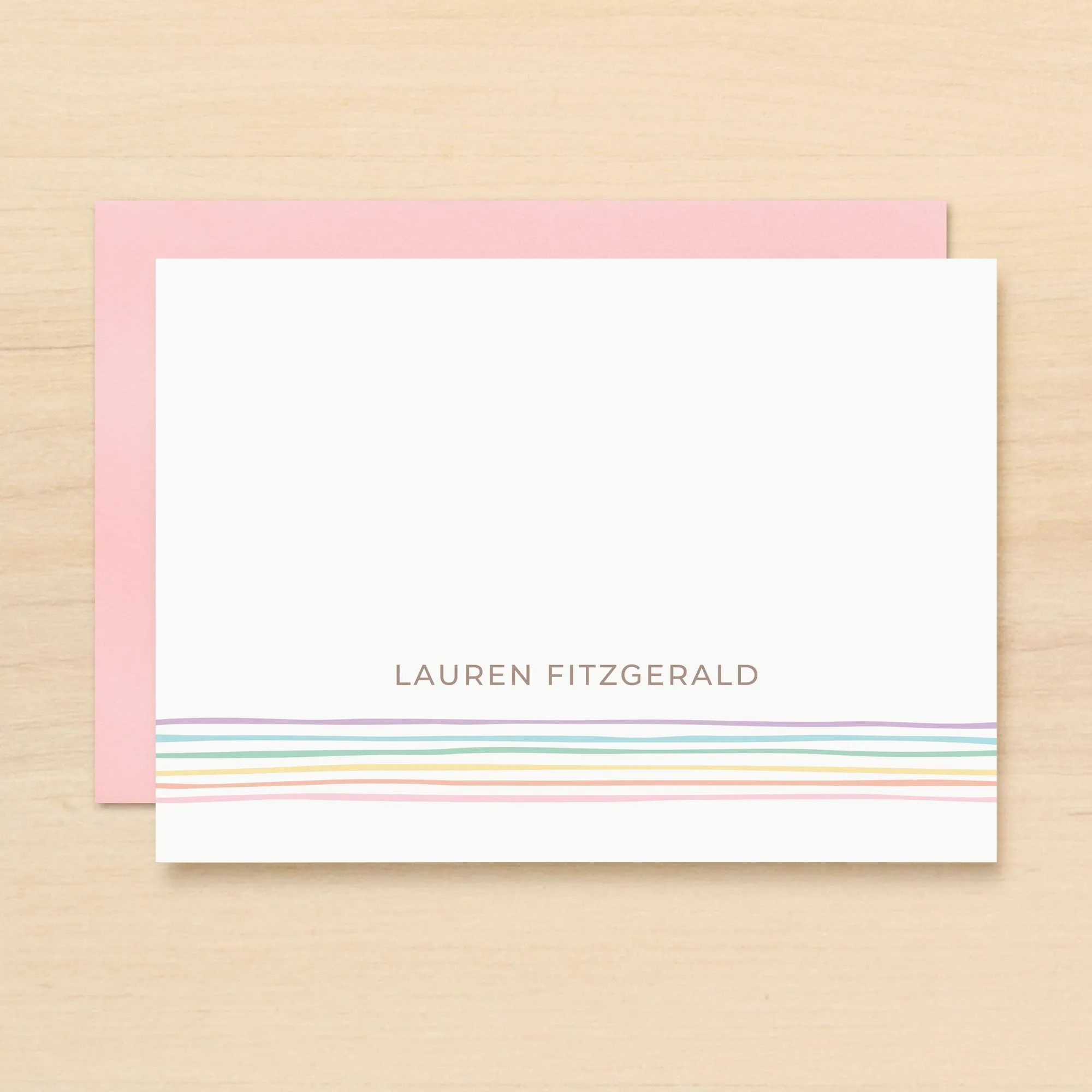 Glow Personalized Stationery