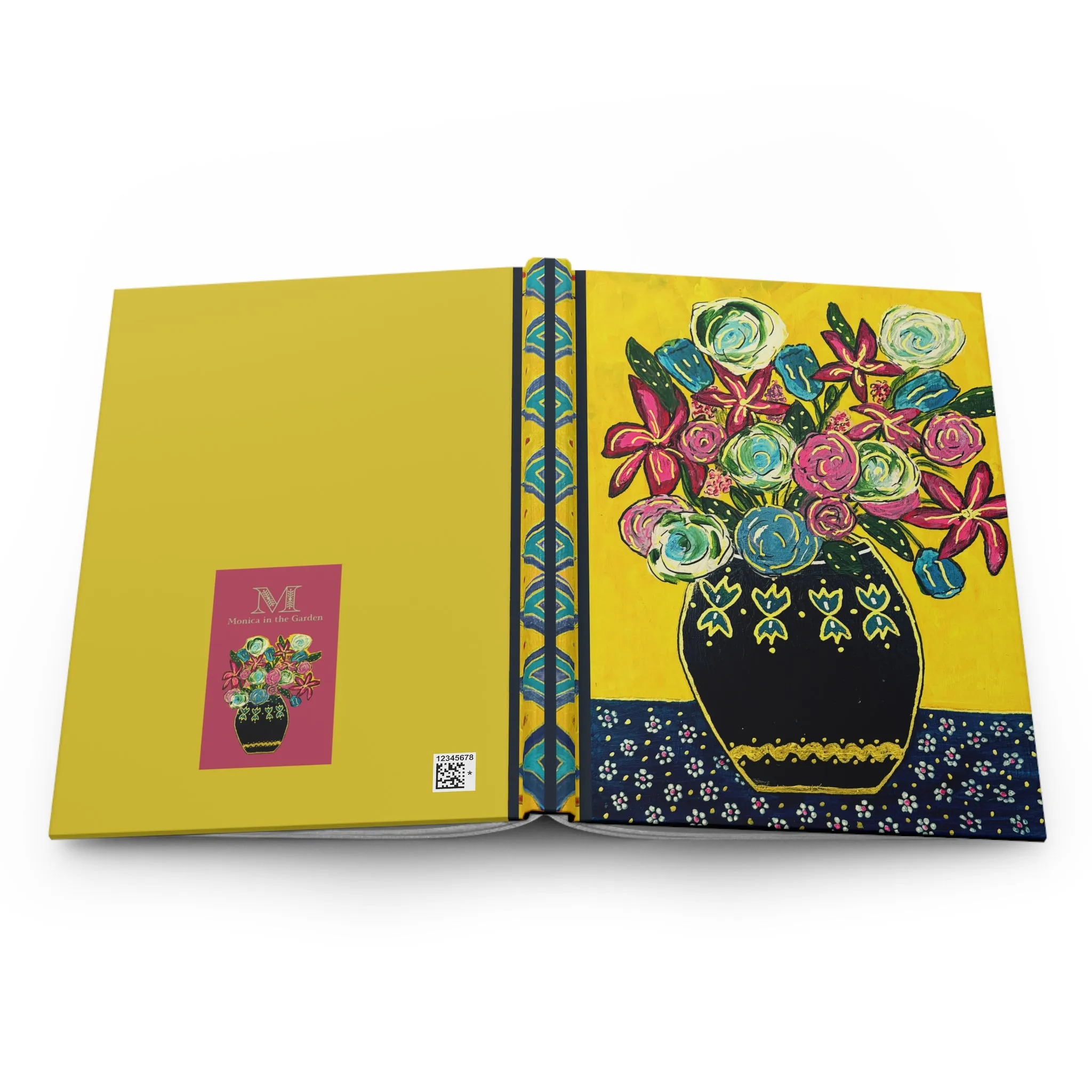 Hardcover Journal - Festive Flowers