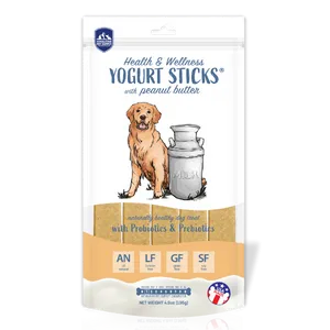 Himalayan Yogurt Sticks Peanut Butter Dog Treats 4.8 oz