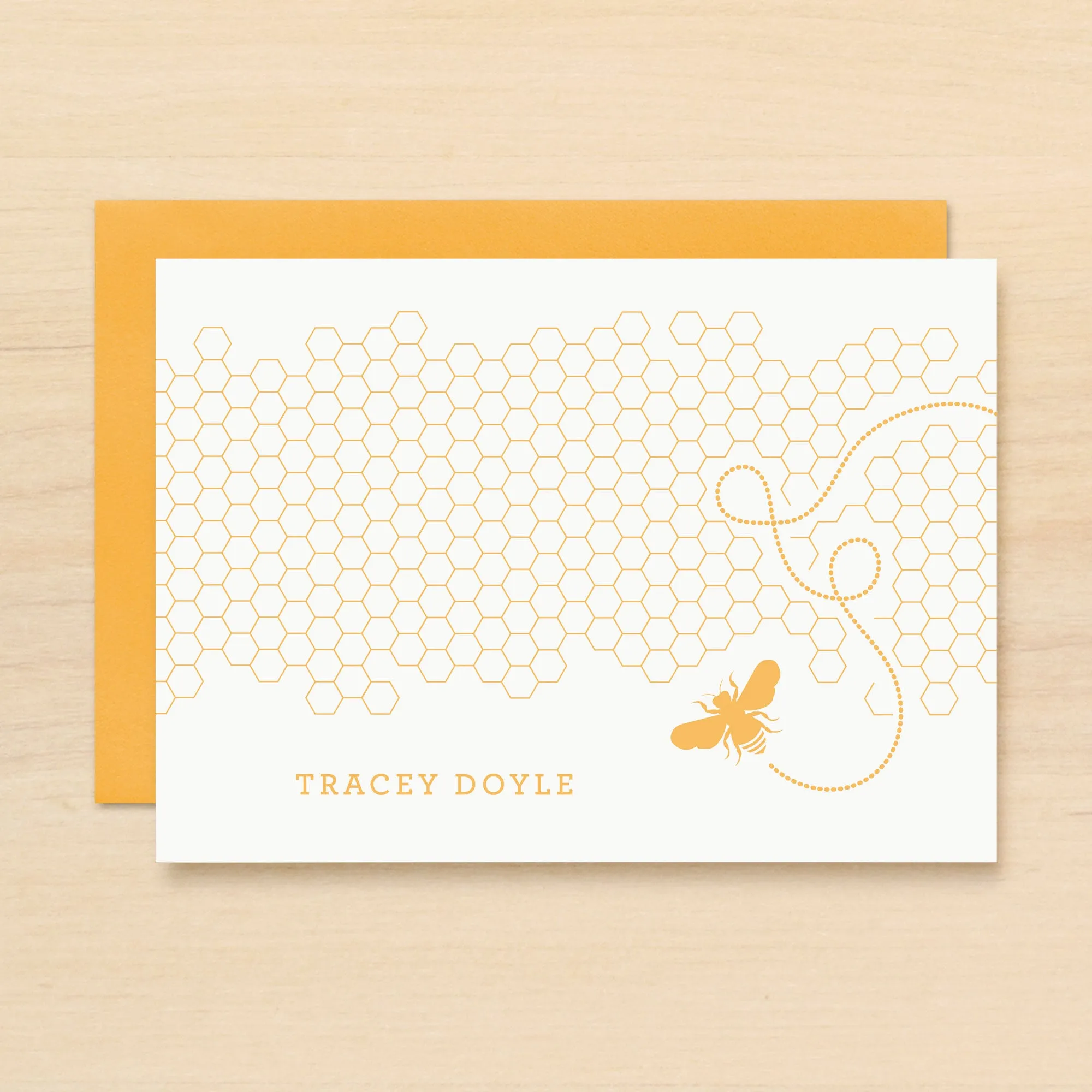 Honey Personalized Stationery