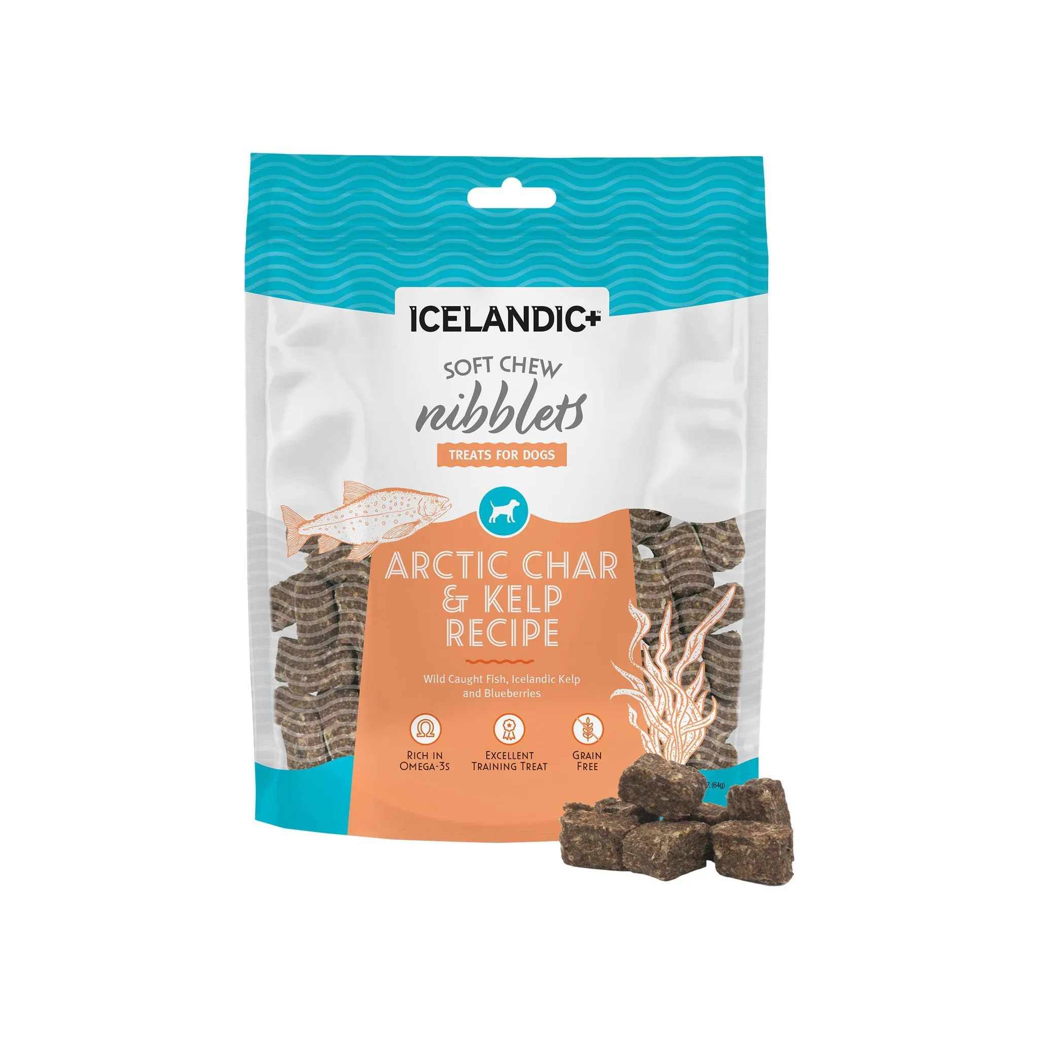 Icelandic  Soft Chew Fish Nibblets Dog Treats