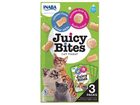 Juicy Bites Homestyle Broth & Calamari Flavor 3 pouches 33,9gX12