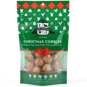 Lord Jameson Christmas Cobbler Apples & Oats Dog Treats 6 oz