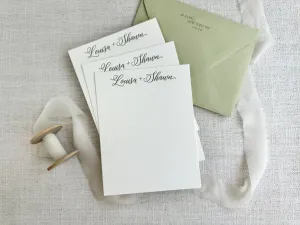 Louisa - Letterpress Stationery