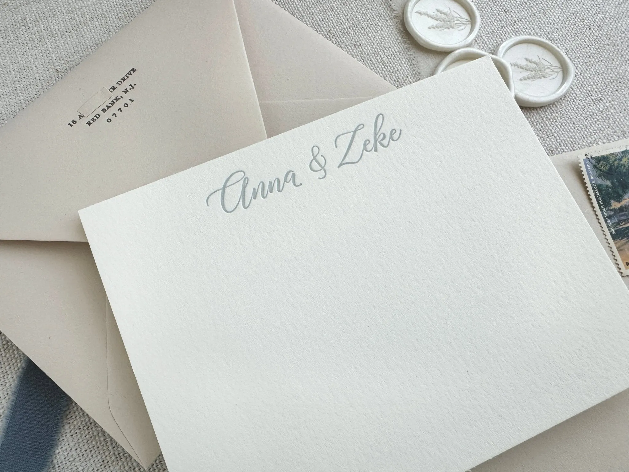 Louisa - Letterpress Stationery