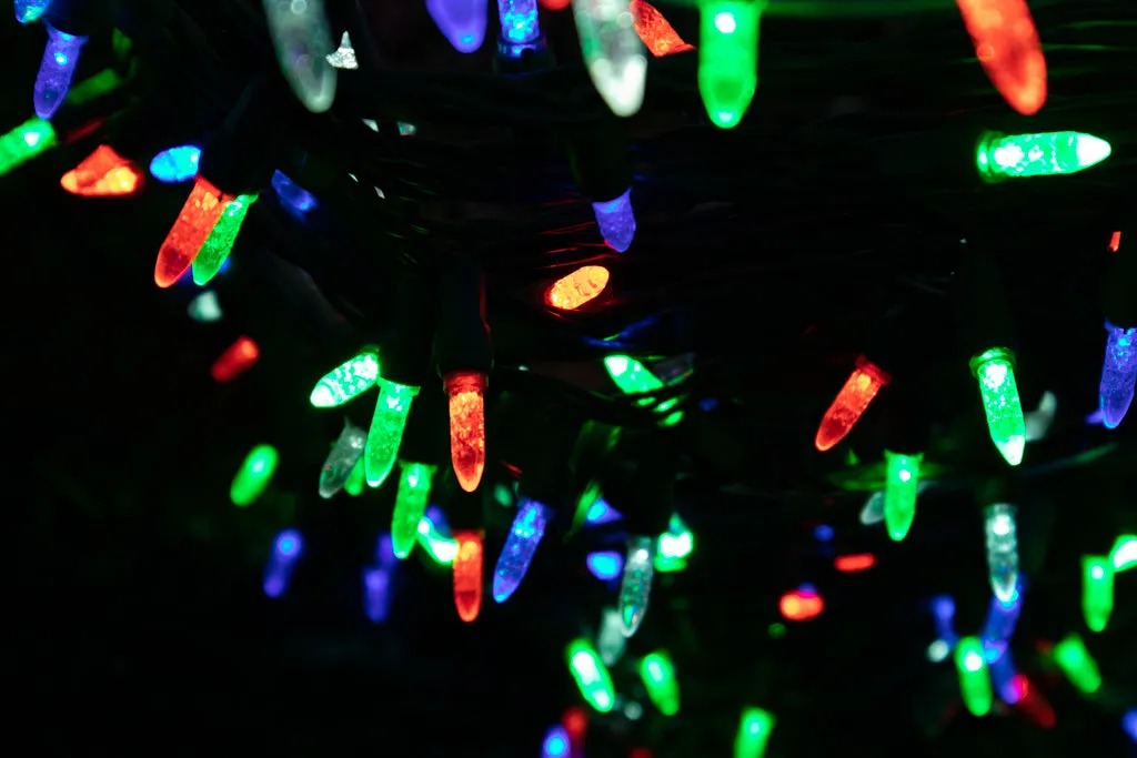 M5 LED Christmas Lights 35L Green