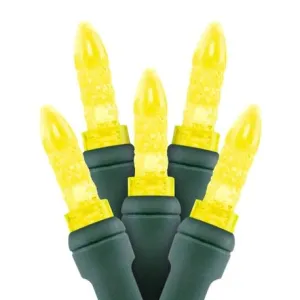 M5 LED Christmas Lights 50L Yellow