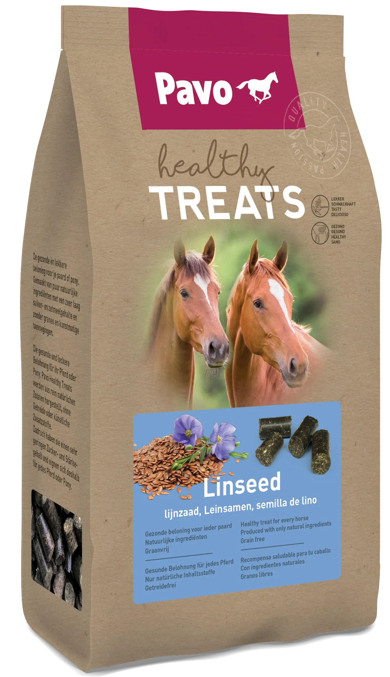 Pavo Healthy Treats Linseed (1kg)