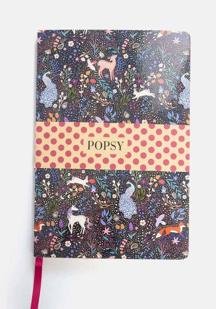 Popsy Magical Woodland Print Notebook