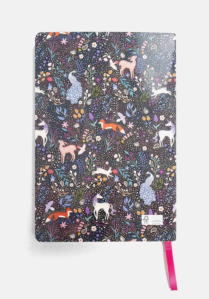 Popsy Magical Woodland Print Notebook