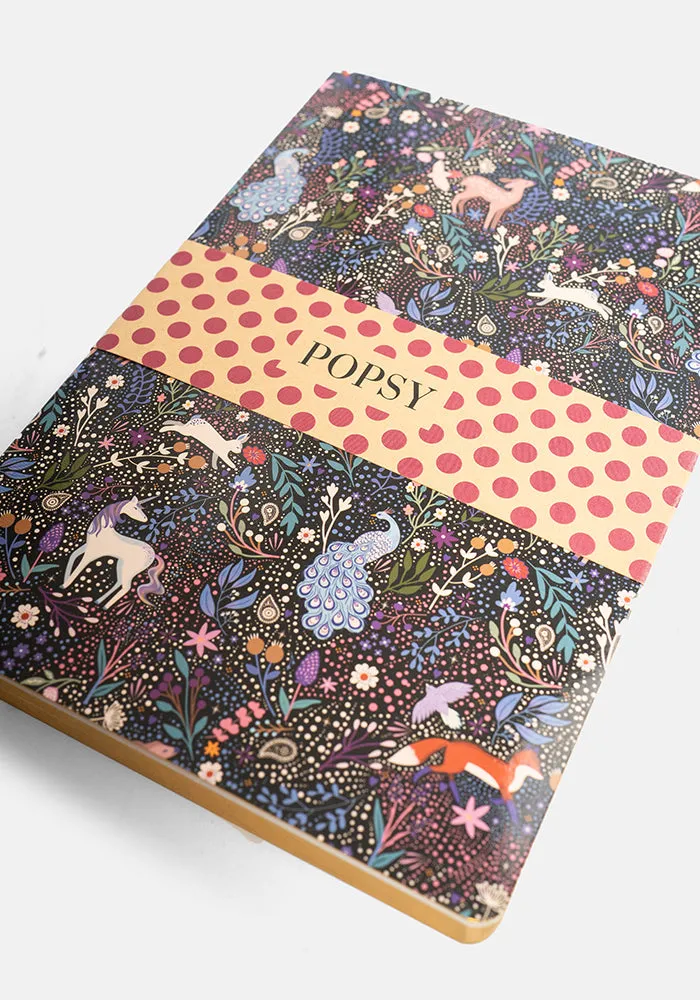 Popsy Magical Woodland Print Notebook