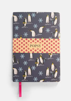 Popsy Penguin Print Notebook