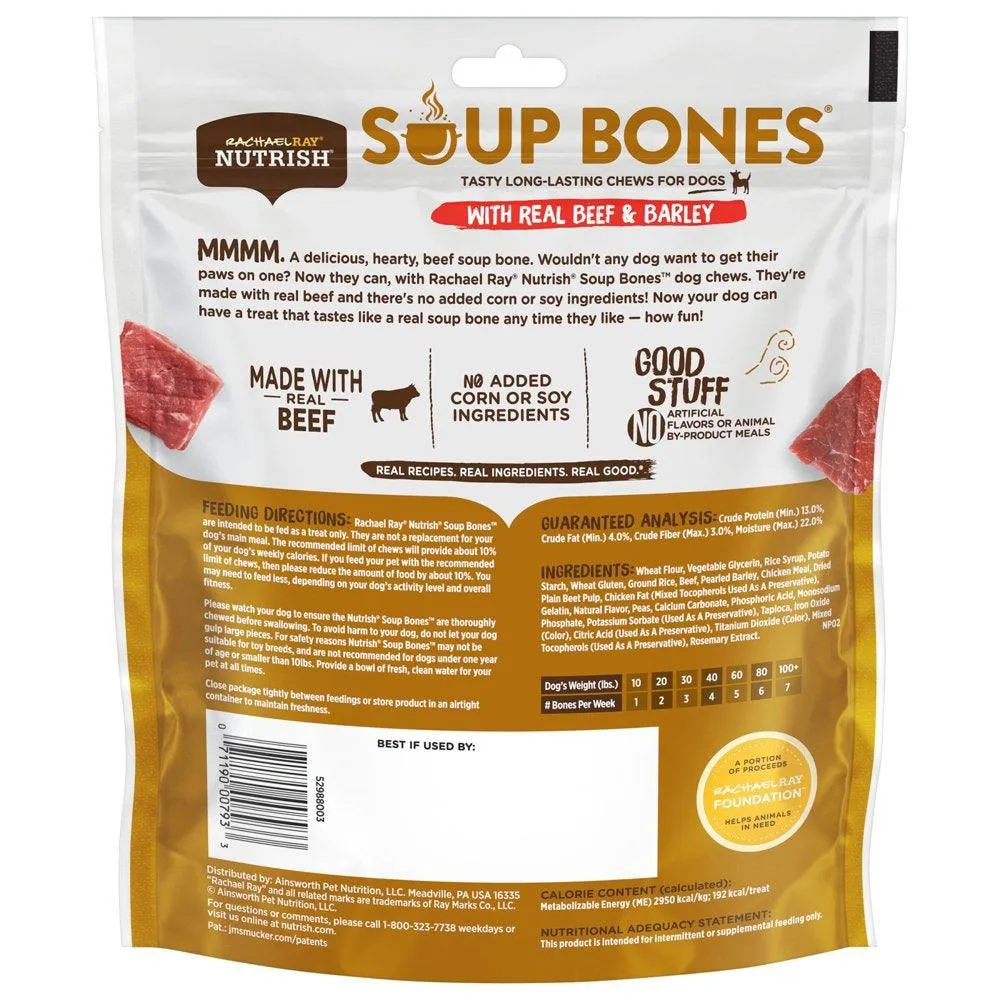 Rachael Ray Soup Bones Dog Chews 6 Chews