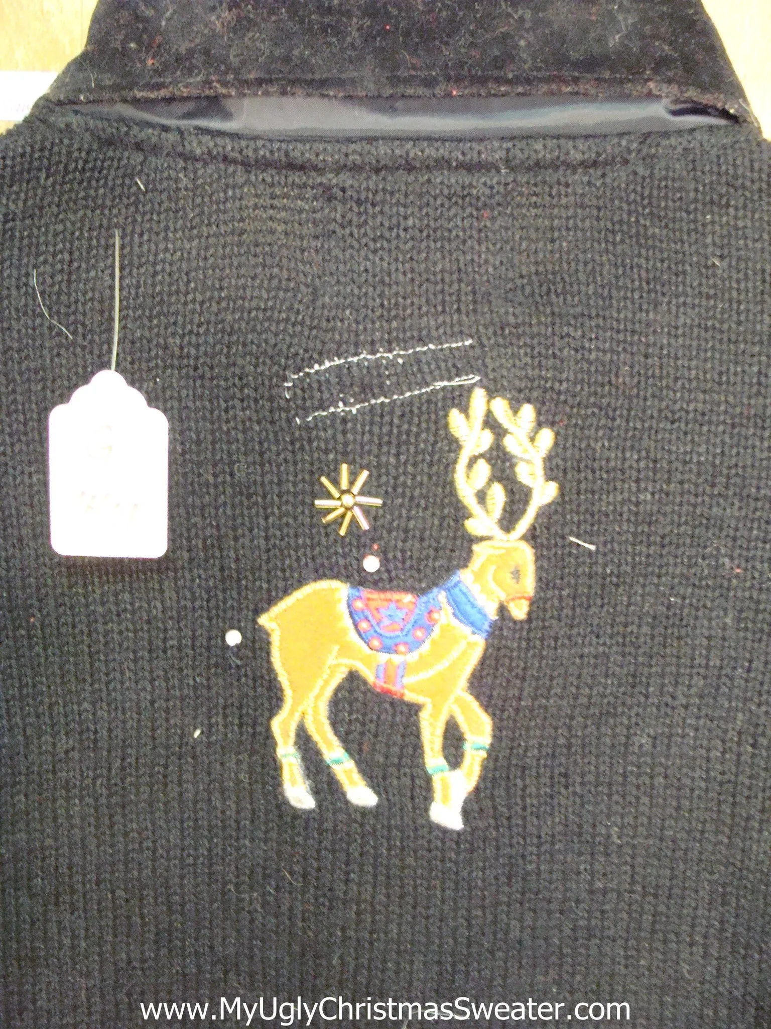 Reindeer Games Light Up Ugly Xmas Sweater