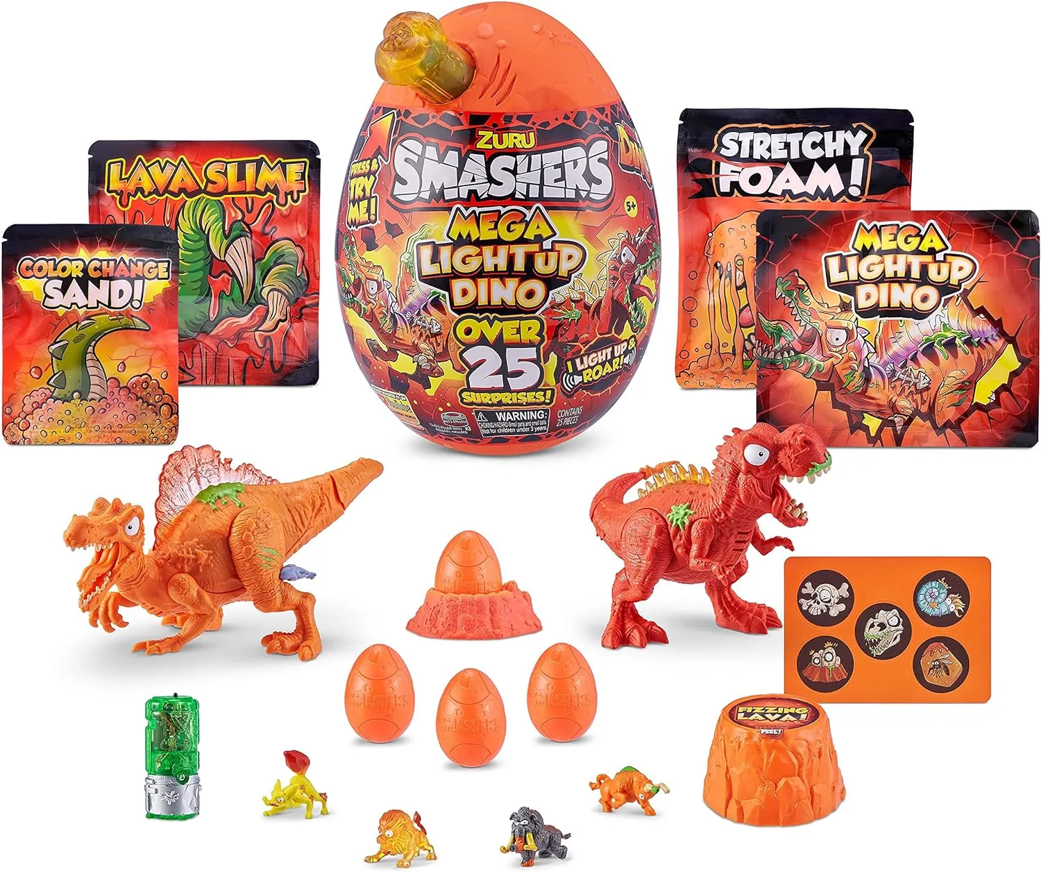 Smashers Series 4 Mega Light up Dino Surprise Egg