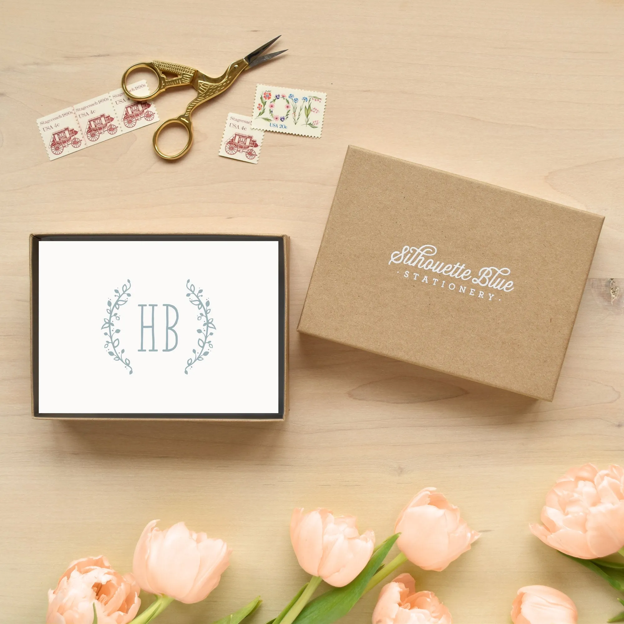 Sprig Personalized Stationery