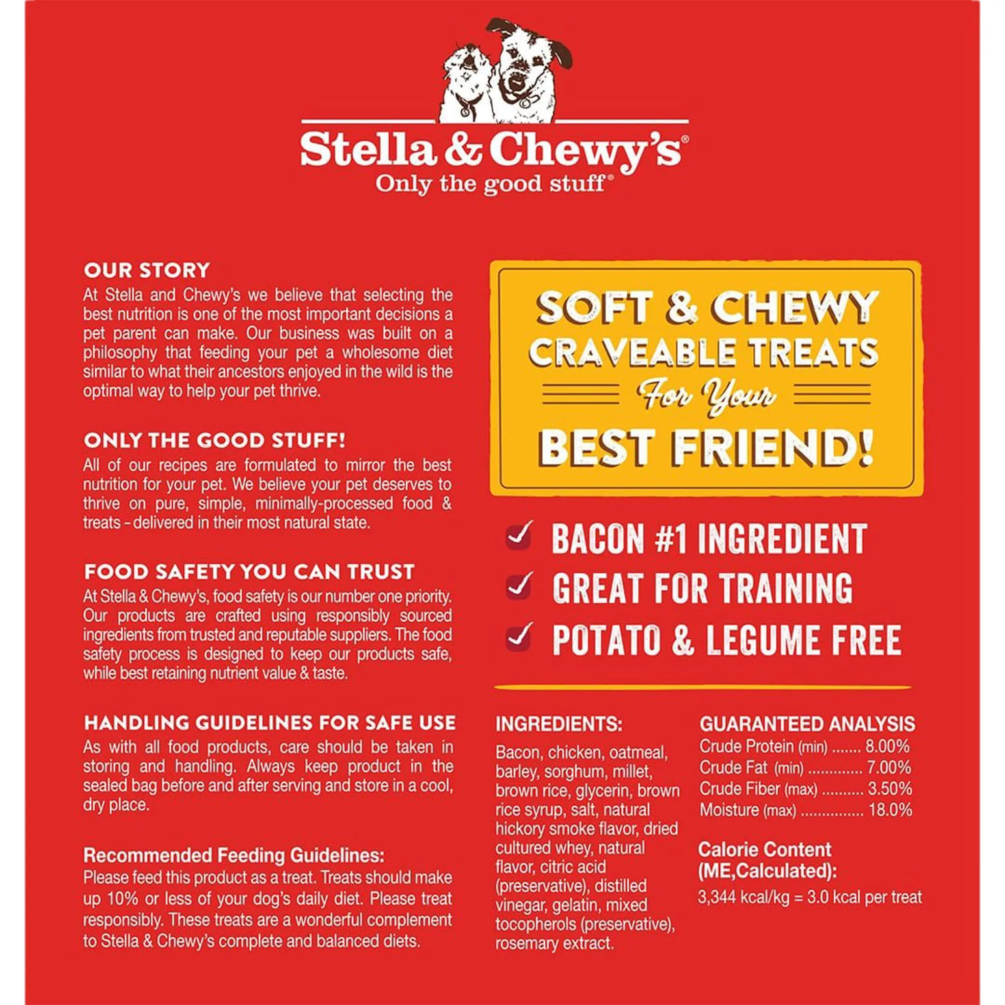 Stella & Chewy's Crav'n Bac'n Bites Dog Treats