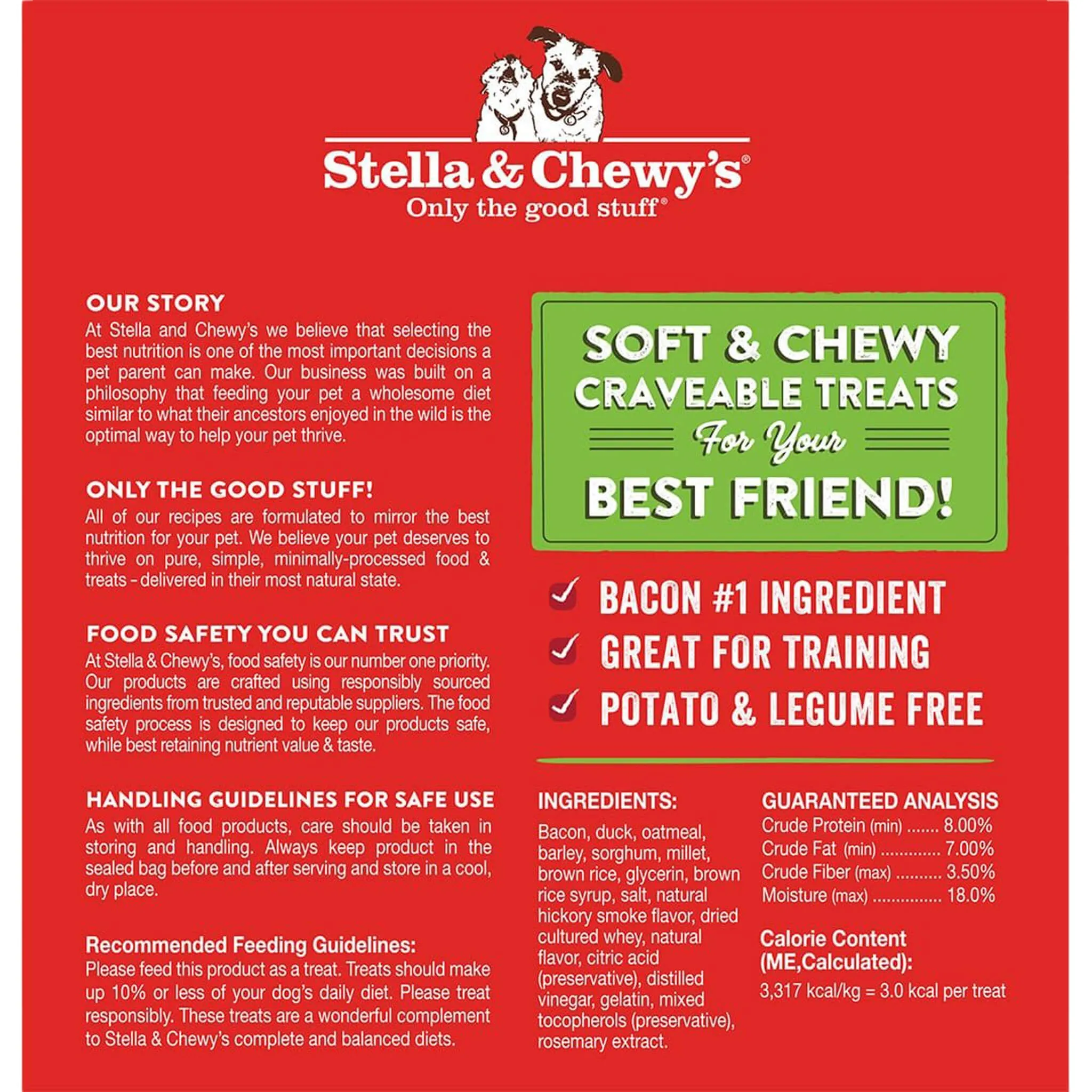 Stella & Chewy's Crav'n Bac'n Bites Dog Treats