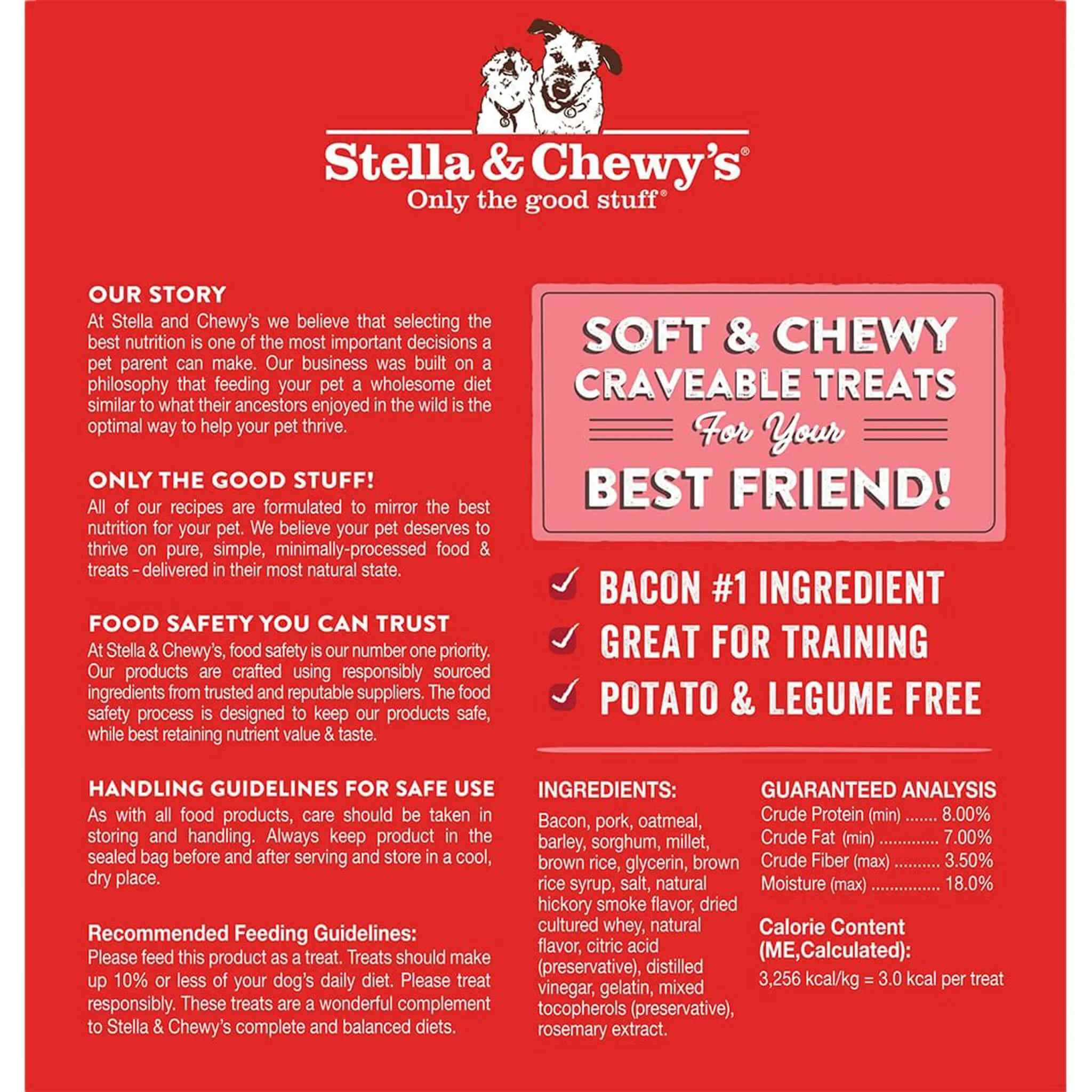 Stella & Chewy's Crav'n Bac'n Bites Dog Treats