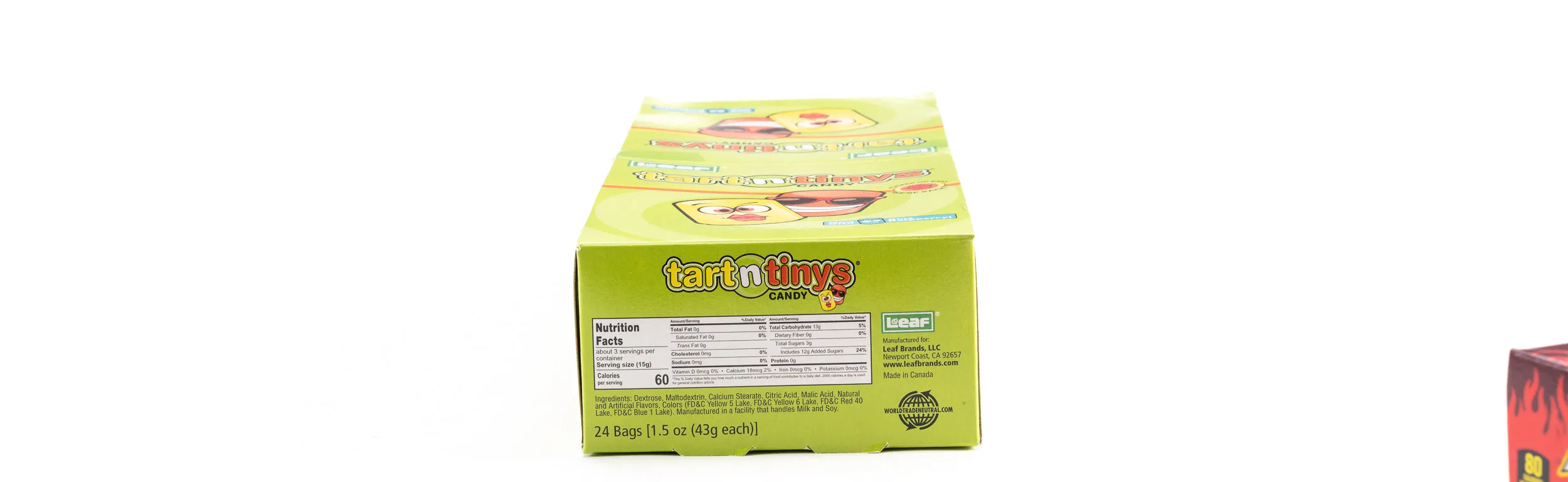 Tart N Tinys Assorted Flavor Candy Bulk Box (1.5 oz, 24 ct.)