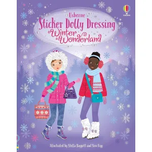 Usborne sticker dolly dressing winter wonderland