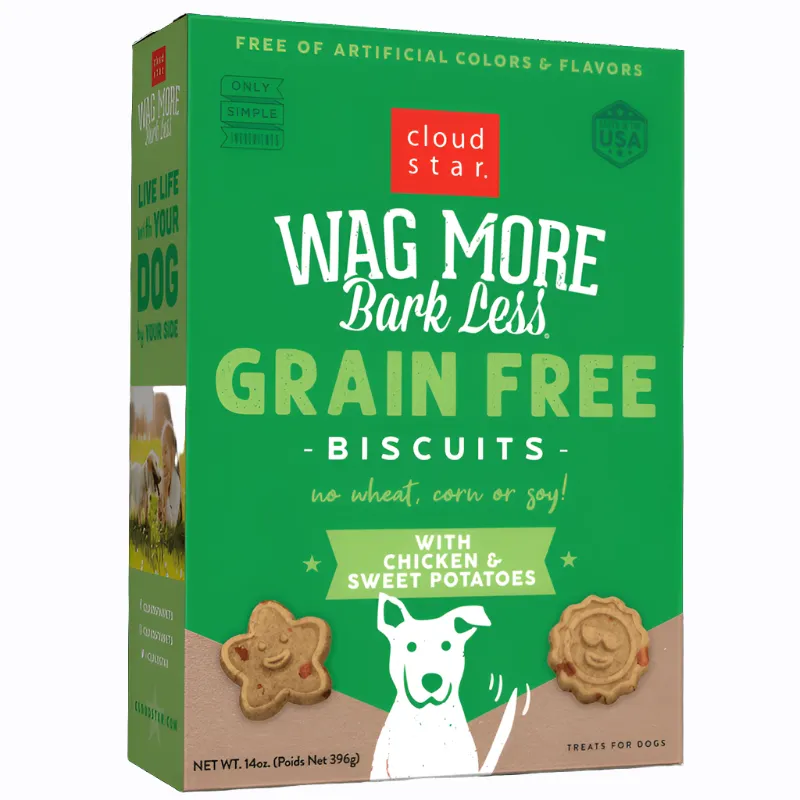 Wag More Bark Less Chicken and Sweet Potatoes Oven Baked Grain Free Dog Treats