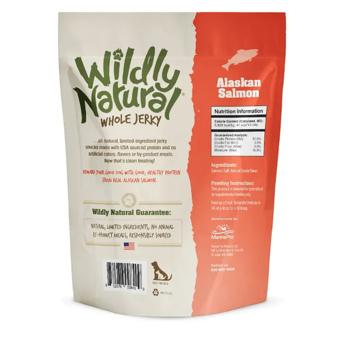 Wildly Natural Whole Jerky Strips for Dogs