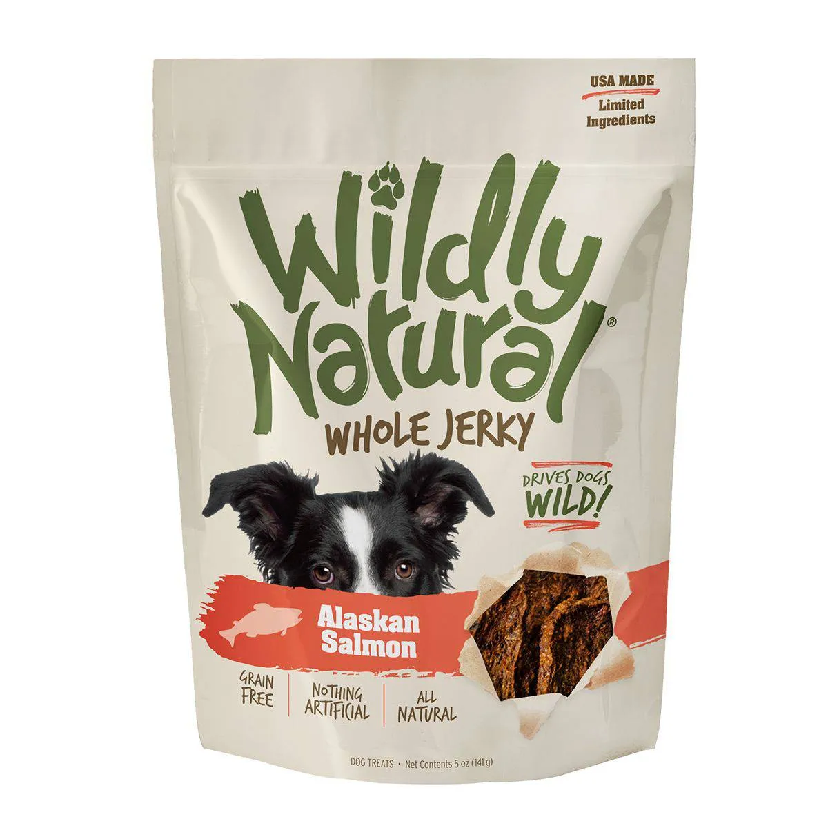 Wildly Natural Whole Jerky Strips for Dogs