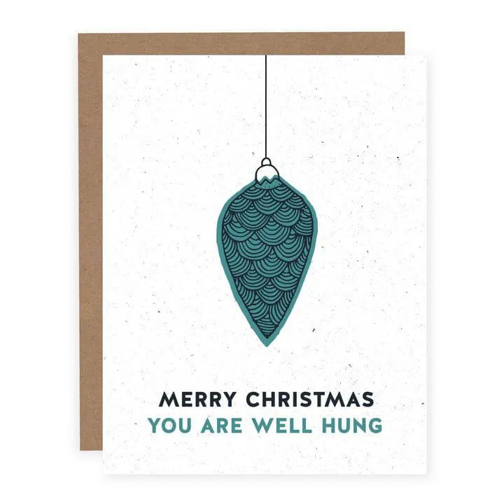 You Are Well Hung | Christmas Card (SALE)